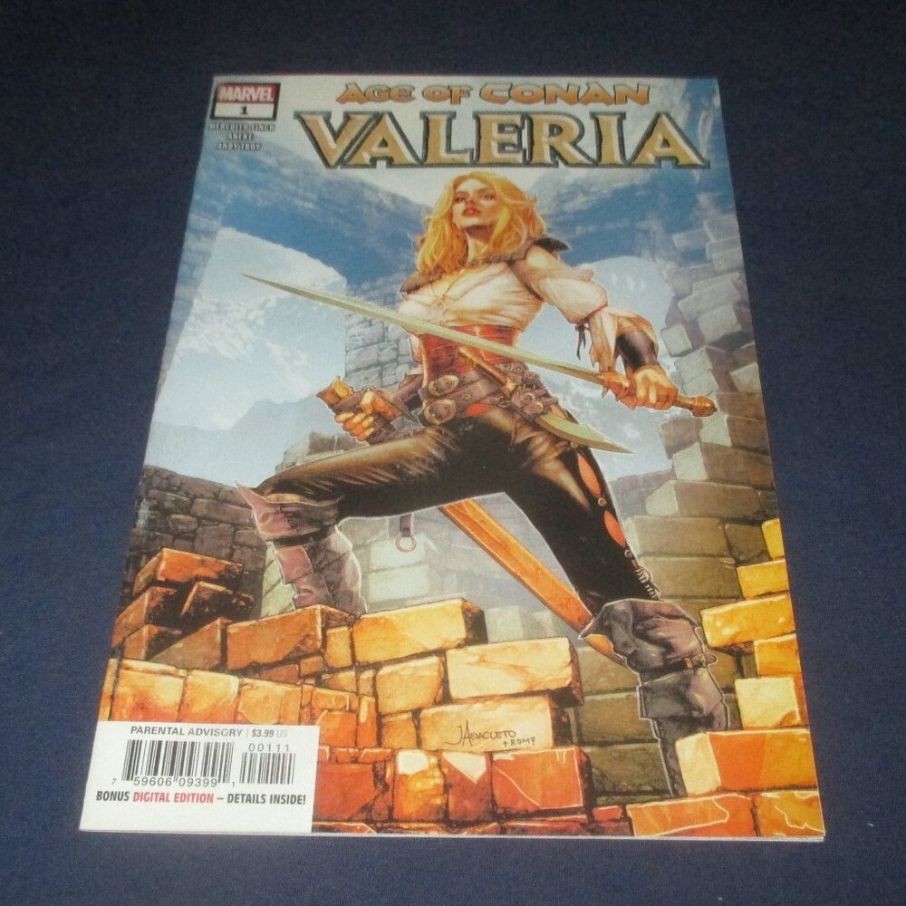 Age of Conan: Valeria #1 (Marvel comics, 2019) Variant A Cover